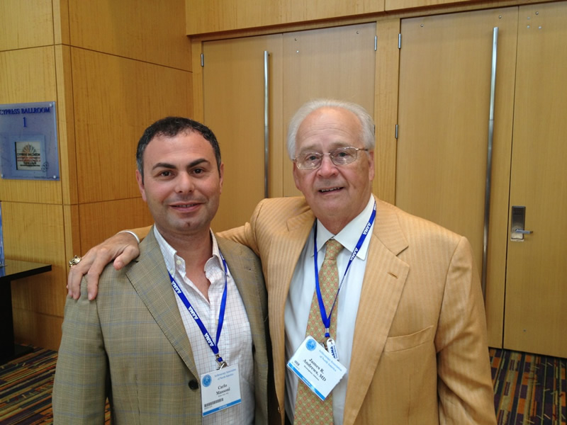 Dr. James Andrews, Docente di Ortopedia e Traumatolologia presso l’Università dell’Alabama, Birmingham USA